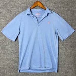 Johnnie o blue prep-formance polo shirt size 16